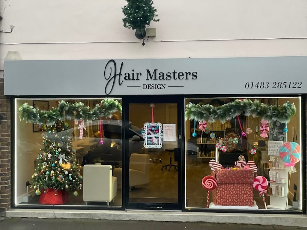 Hair Masters Design Wins Best Christmas Shop Window Award